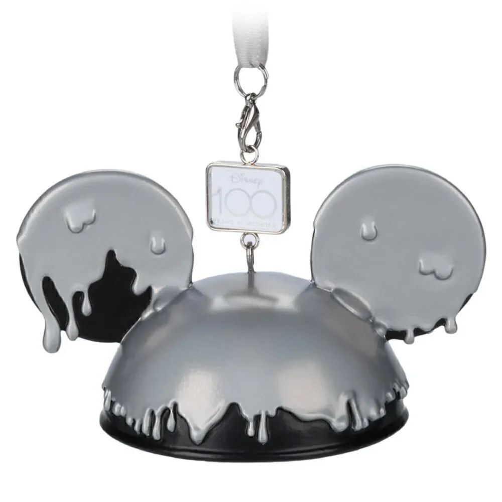 Mickey Mouse Disney100 Ear Hat Ornament NIB NEW